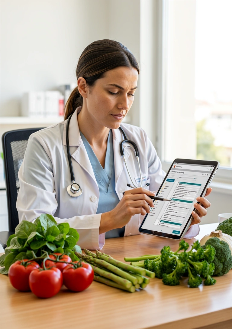 Verificación profesional de planes nutricionales